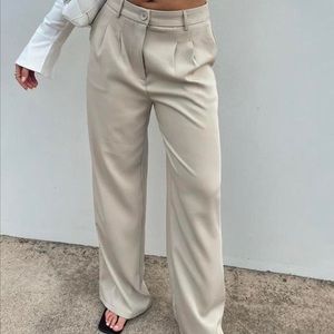 Princess Polly ARCHER PANTS TAUPE